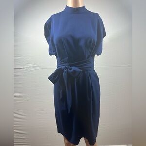 Elegant Navy Blue Dress